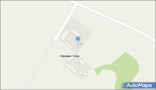 Olszewo-Grzymki, Olszewo-Grzymki, 3, mapa Olszewo-Grzymki