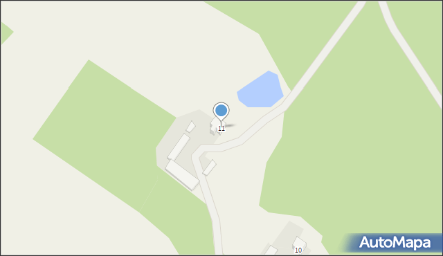 Olszewo-Przyborowo, Olszewo-Przyborowo, 11, mapa Olszewo-Przyborowo