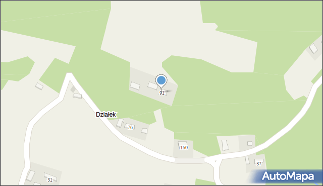 Olszowa, Olszowa, 91, mapa Olszowa