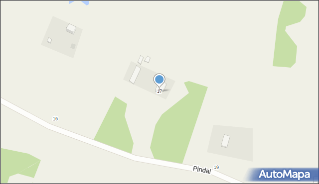 Olszowiec, Olszowiec, 17, mapa Olszowiec