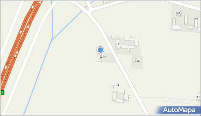 Olszowiec, Olszowiec, 2c, mapa Olszowiec