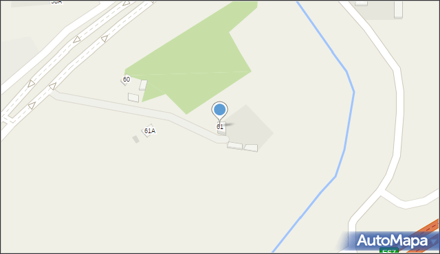 Olszowiec, Olszowiec, 61, mapa Olszowiec