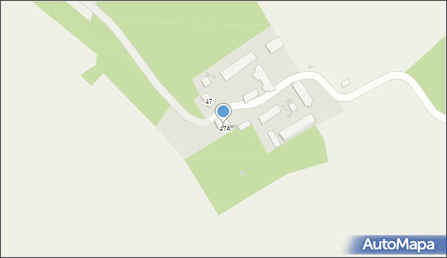 Olszowiec-Kolonia, Olszowiec-Kolonia, 47A, mapa Olszowiec-Kolonia