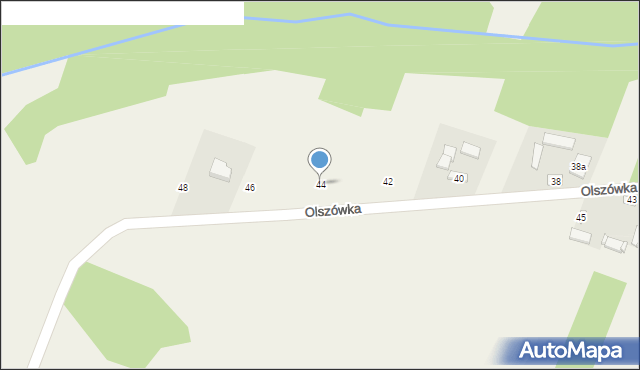 Olszówka, Olszówka, 44, mapa Olszówka
