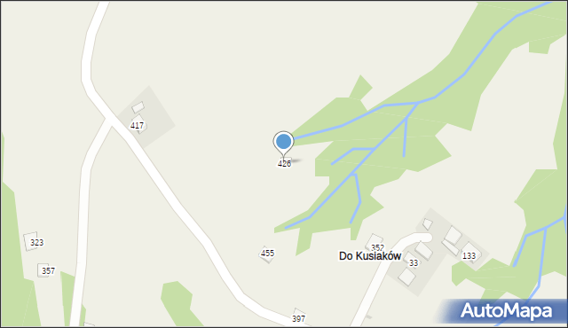 Olszówka, Olszówka, 426, mapa Olszówka