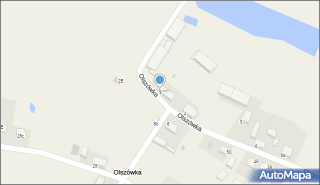 Olszówka, Olszówka, 3, mapa Olszówka