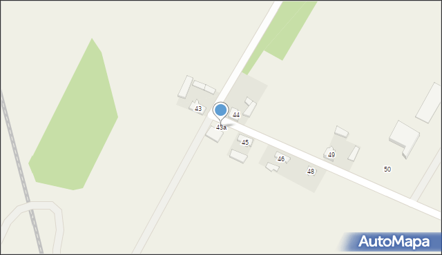 Olszówka, Olszówka, 43a, mapa Olszówka