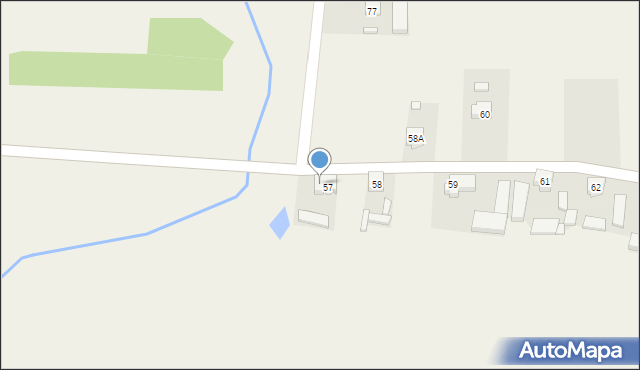 Olszówka, Olszówka, 57a, mapa Olszówka