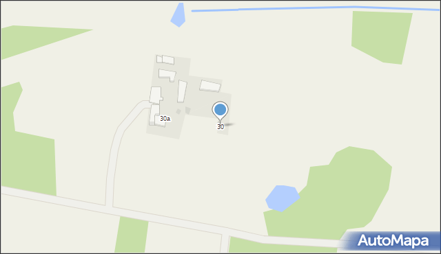 Olszyc-Folwark, Olszyc-Folwark, 30, mapa Olszyc-Folwark