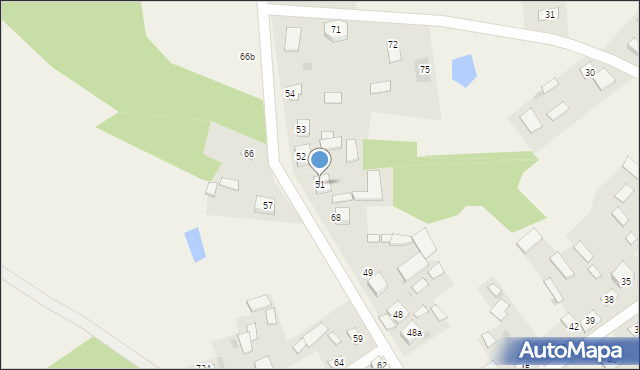 Olszyc Szlachecki, Olszyc Szlachecki, 51, mapa Olszyc Szlachecki