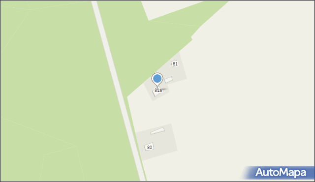 Olszyn, Olszyn, 81a, mapa Olszyn