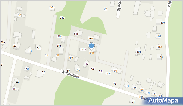 Olszyna, Olszyna, 54n, mapa Olszyna