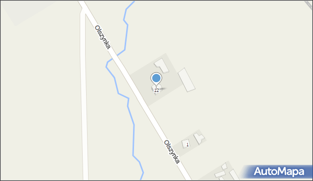 Olszynka, Olszynka, 12, mapa Olszynka