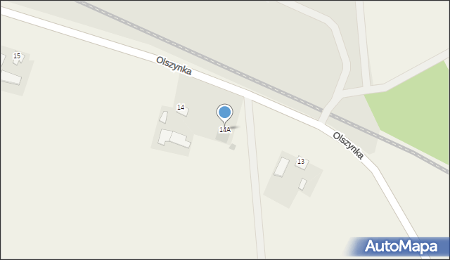 Olszynka, Olszynka, 14A, mapa Olszynka