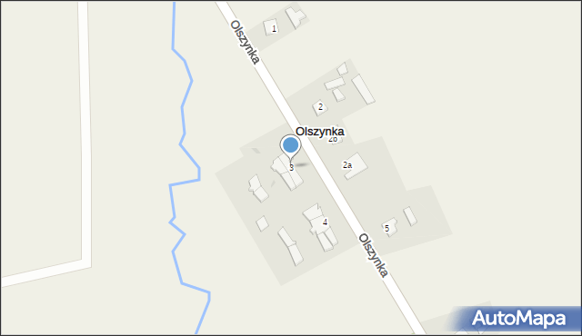 Olszynka, Olszynka, 3, mapa Olszynka