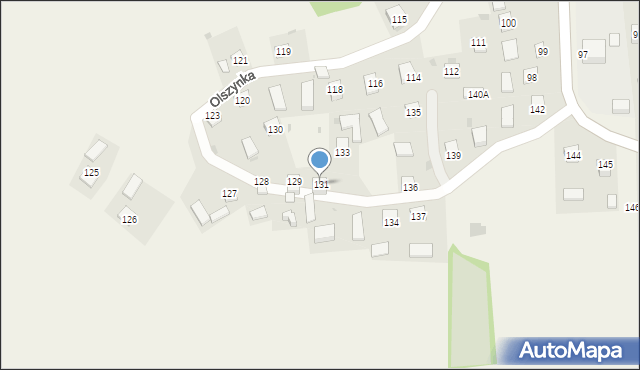 Olszynka, Olszynka, 131, mapa Olszynka