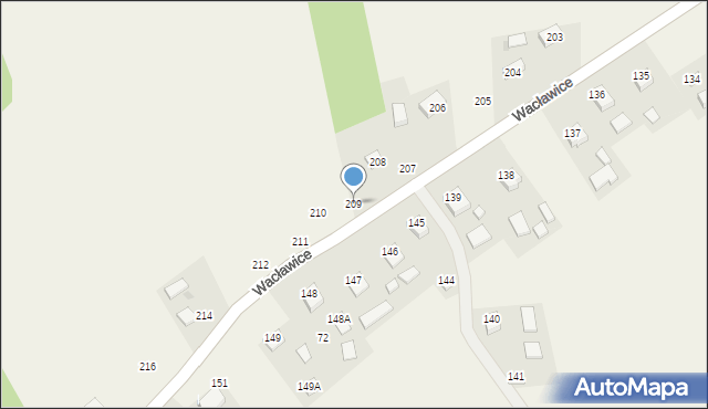 Olszynka, Olszynka, 209, mapa Olszynka