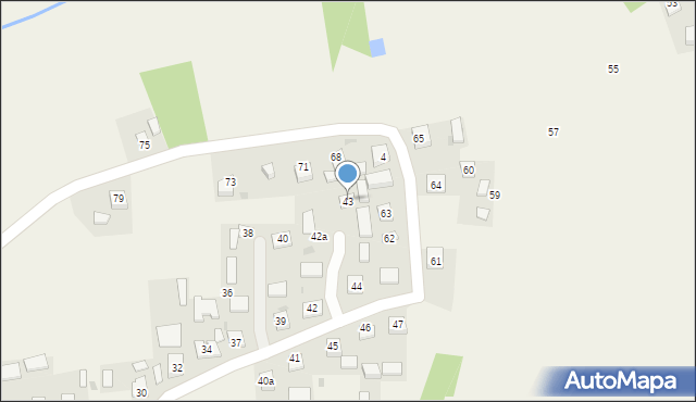 Olszynka, Olszynka, 43, mapa Olszynka