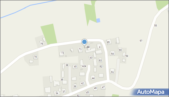 Olszynka, Olszynka, 70, mapa Olszynka