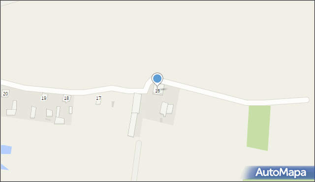 Olunin, Olunin, 16, mapa Olunin