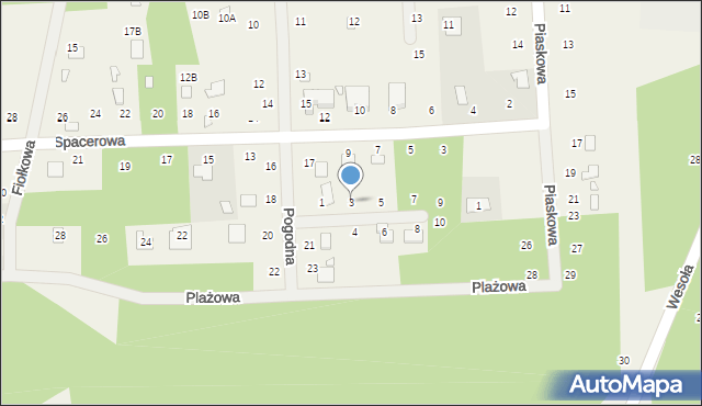 Orchówek, Olszewskiego Edwarda, prof., 3, mapa Orchówek