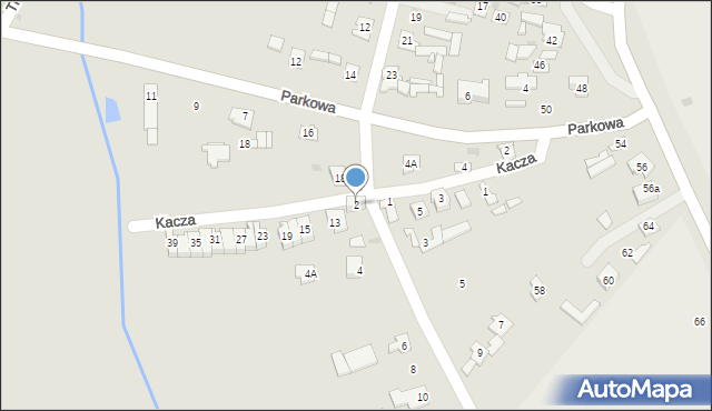 Ostrów Mazowiecka, Olszynowa, 2, mapa Ostrów Mazowiecka