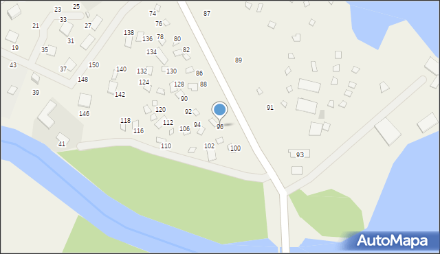 Samociążek, Olimpijska, 96, mapa Samociążek