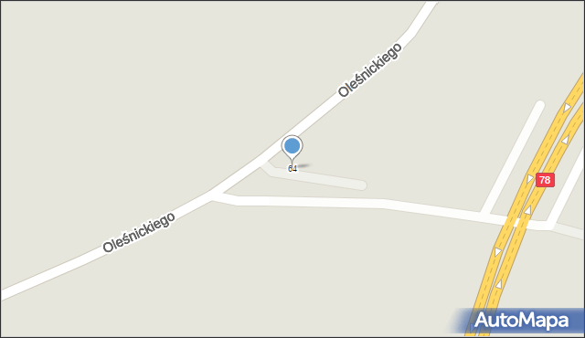 Siewierz, Oleśnickiego Zbigniewa, 64, mapa Siewierz