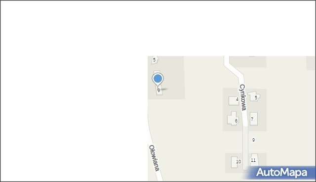 Szewce, Ołowiana, 9, mapa Szewce