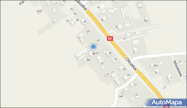 Szyce, Olkuska, 38, mapa Szyce