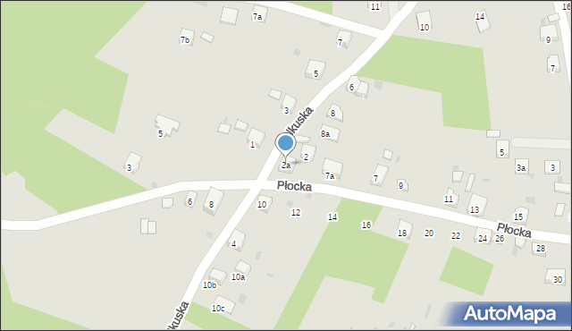 Trzebinia, Olkuska, 2a, mapa Trzebinia