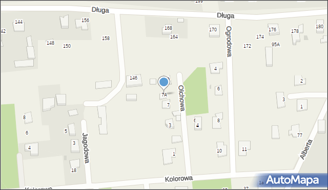 Wierzchowisko, Olchowa, 7A, mapa Wierzchowisko