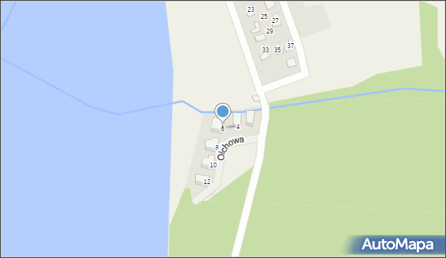 Wilkowo, Olchowa, 6, mapa Wilkowo