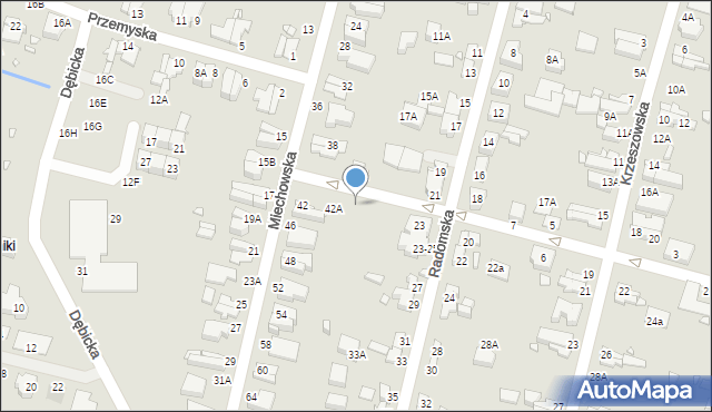 Wrocław, Olkuska, 12, mapa Wrocławia