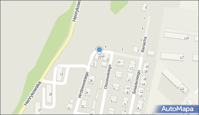 Zgorzelec, Olszewskiego Karola, 11, mapa Zgorzelec