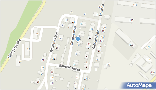 Zgorzelec, Olszewskiego Karola, 5, mapa Zgorzelec