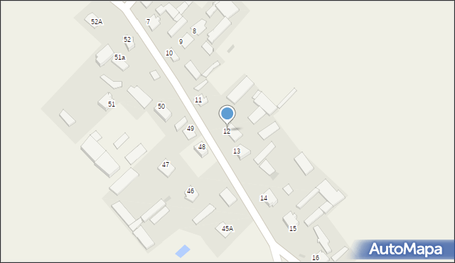 Omule, Omule, 12, mapa Omule