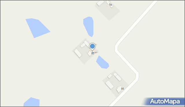 Omule, Omule, 85, mapa Omule