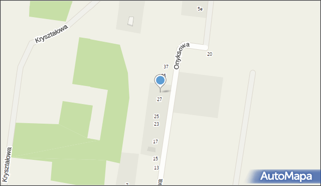 Henrykowo, Onyksowa, 29, mapa Henrykowo