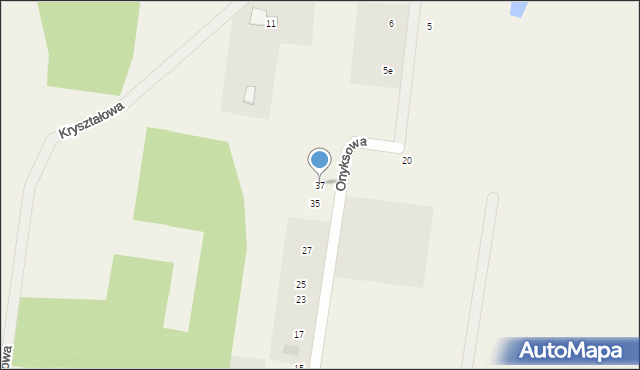 Henrykowo, Onyksowa, 37, mapa Henrykowo