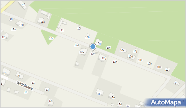 Kobyla Góra, Onufry, 12f, mapa Kobyla Góra