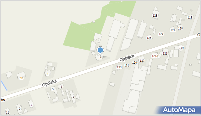 Błachów, Opolska, 2, mapa Błachów