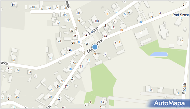 Bodzechów, Opatowska, 9, mapa Bodzechów