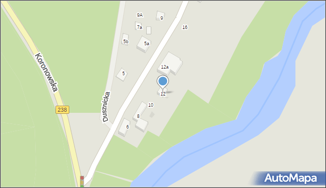 Bydgoszcz, Opławiec, 12, mapa Bydgoszczy