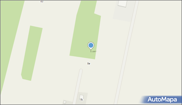 Chrośla, Optymistów, 8f, mapa Chrośla