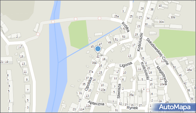 Głuchołazy, Opolska, 41, mapa Głuchołazy