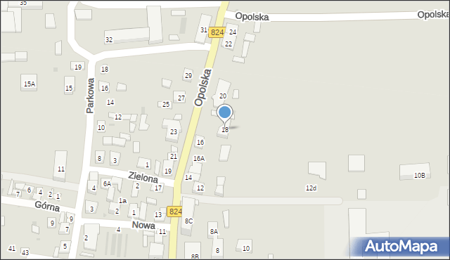 Józefów nad Wisłą, Opolska, 18, mapa Józefów nad Wisłą