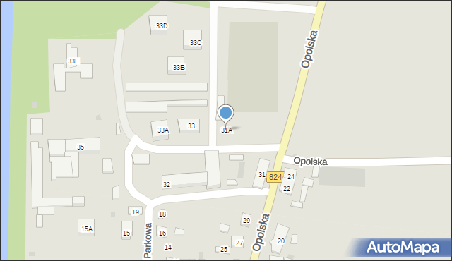 Józefów nad Wisłą, Opolska, 31A, mapa Józefów nad Wisłą