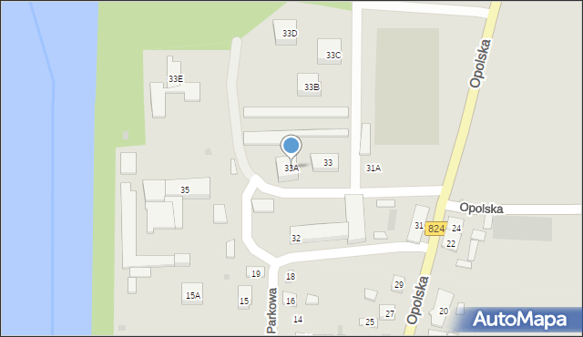 Józefów nad Wisłą, Opolska, 33A, mapa Józefów nad Wisłą