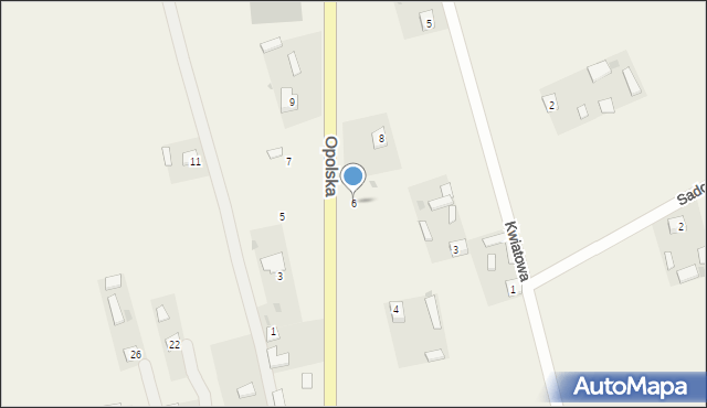 Karczmiska Pierwsze, Opolska, 6, mapa Karczmiska Pierwsze